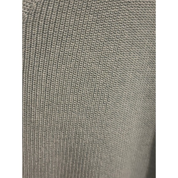 Talbots Womens V-Neck Short Sleeve Knit Sweater Light Blue Cotton Rayon M - Picture 3 of 6